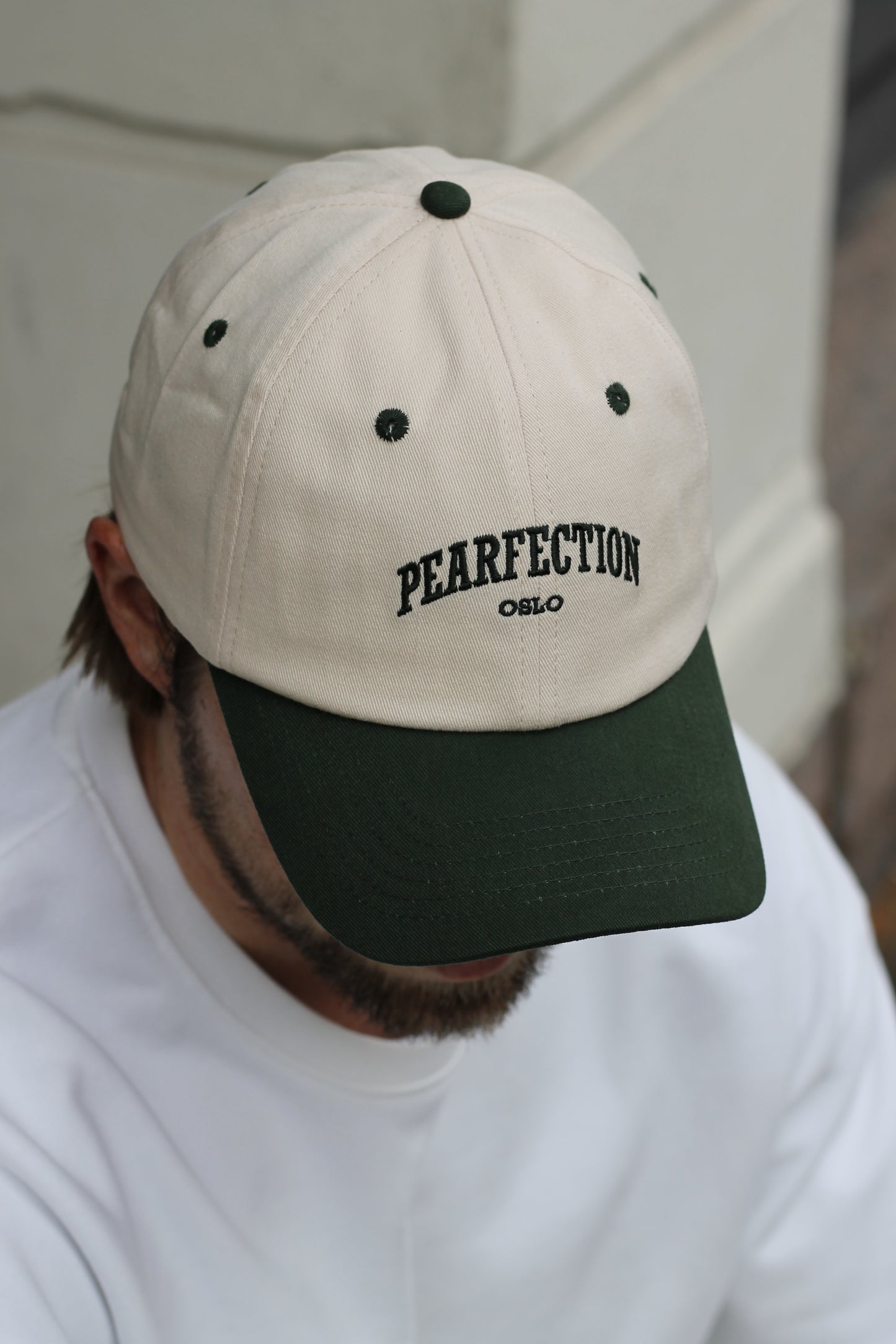 The Dad Cap - beige/green