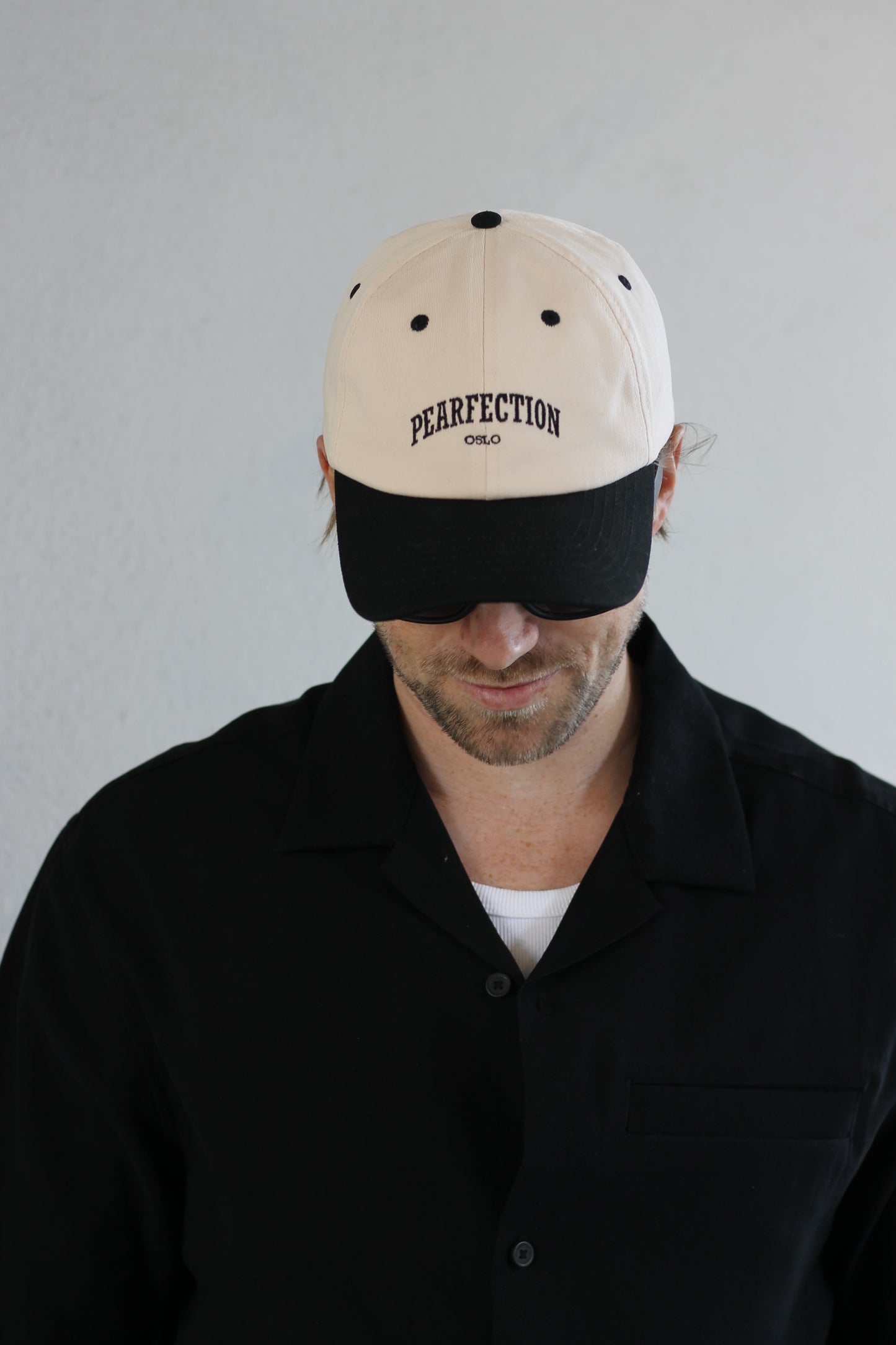 The Dad Cap - beige/black